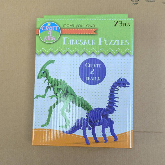 Make Your Own Dinosaur Puzzles