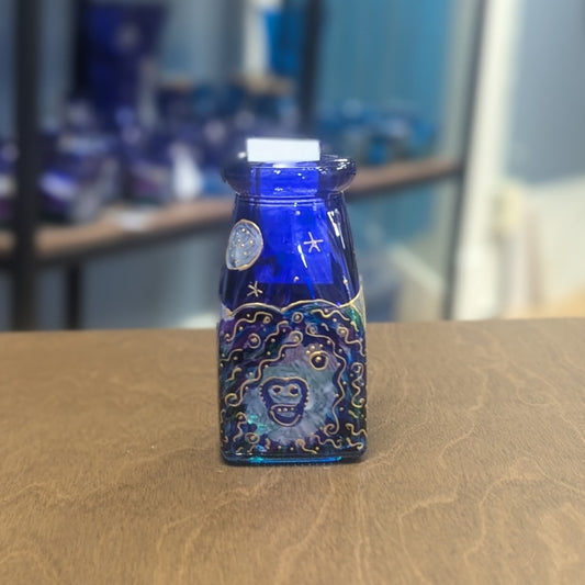Mini Milk Bottle Vase