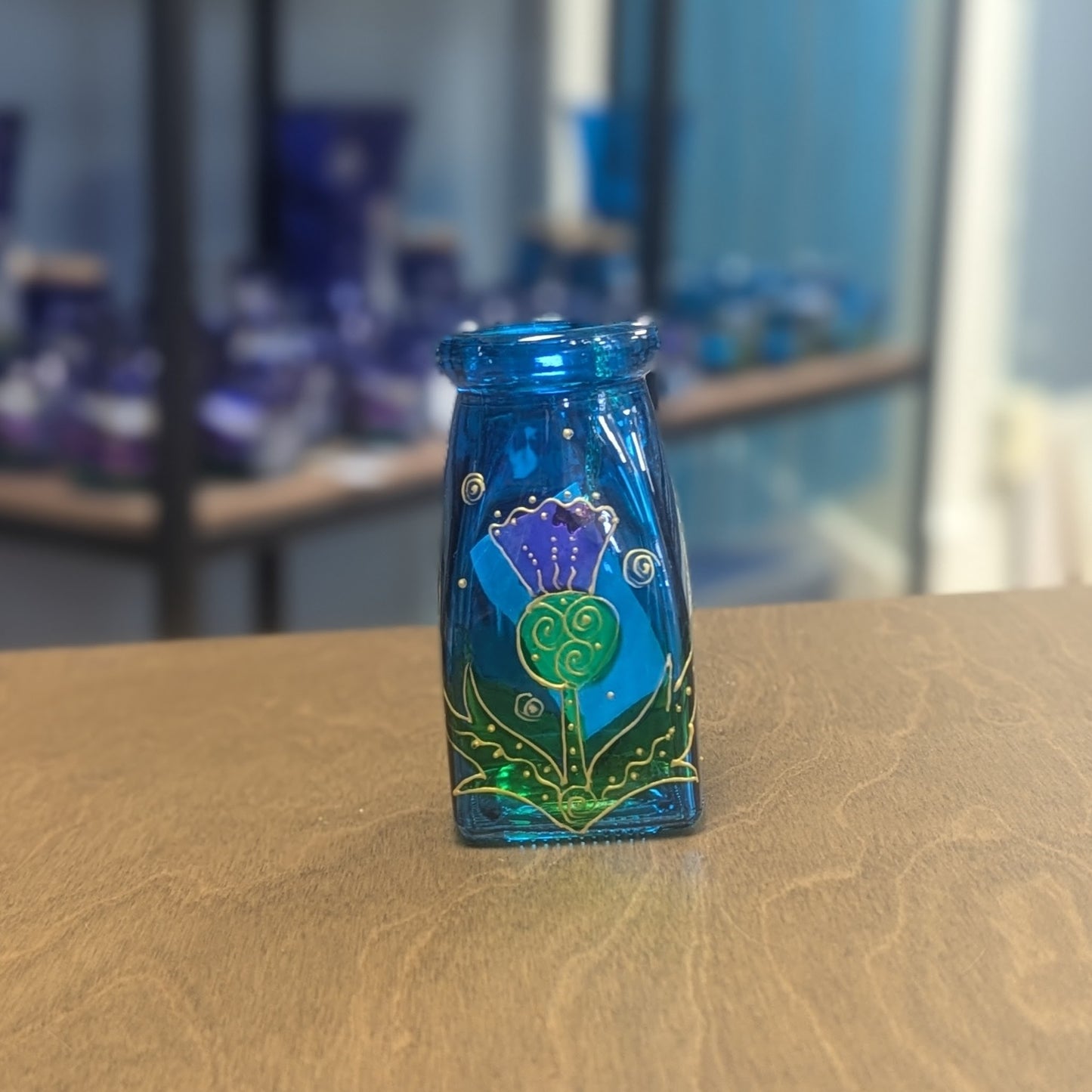 Mini Milk Bottle Vase