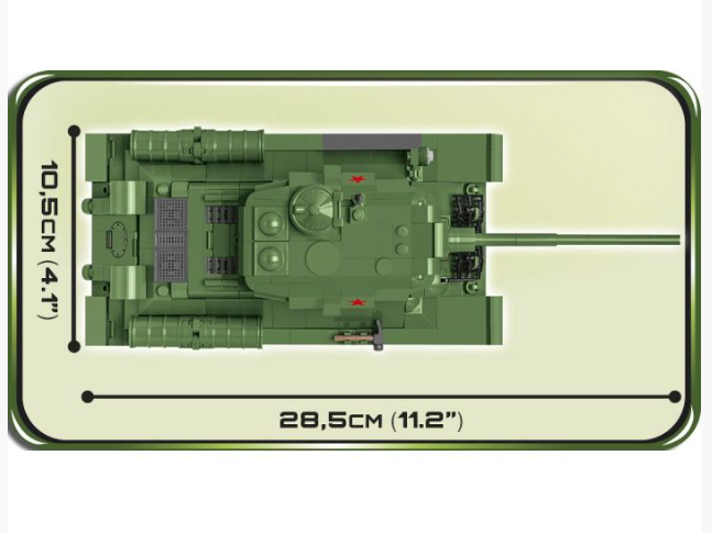 T-34/85 (1:28 scale)