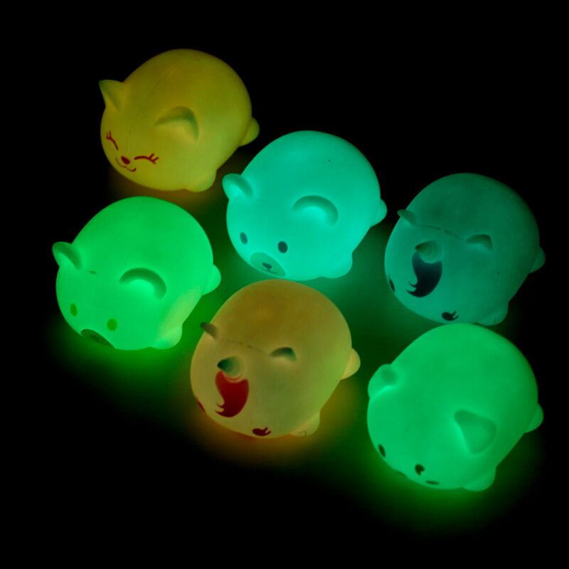 Squeezy Stretchy Glow in The Dark Animal Toy