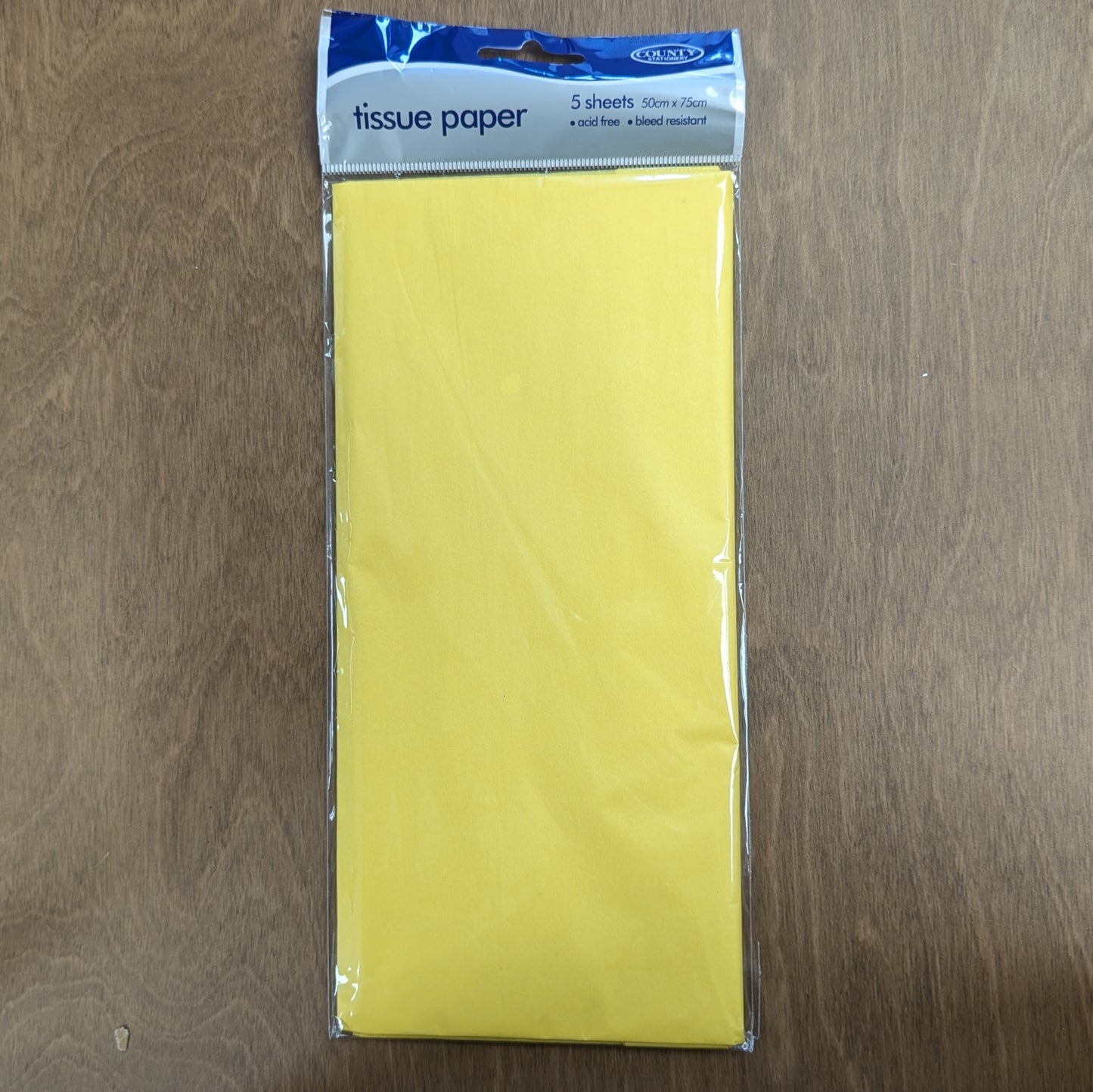 Tissue Paper - Yellow