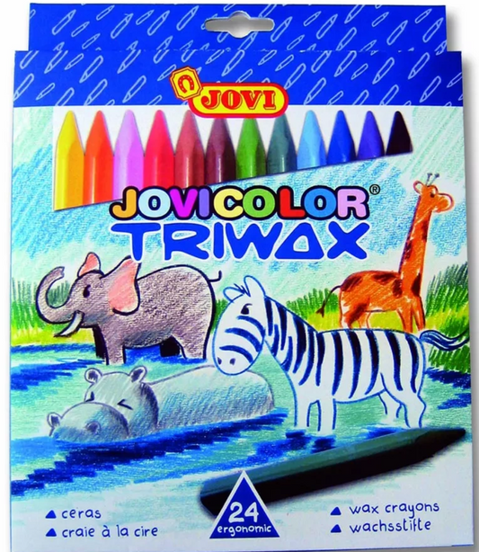 Wax Crayons, pack of 24