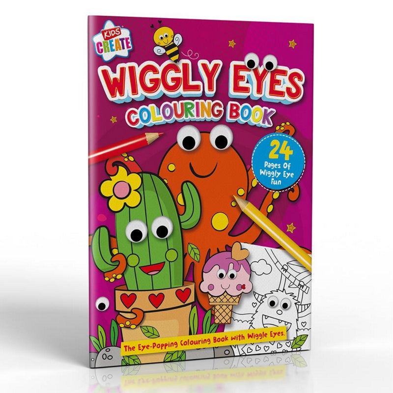 Wriggly Eyes Colouring Books