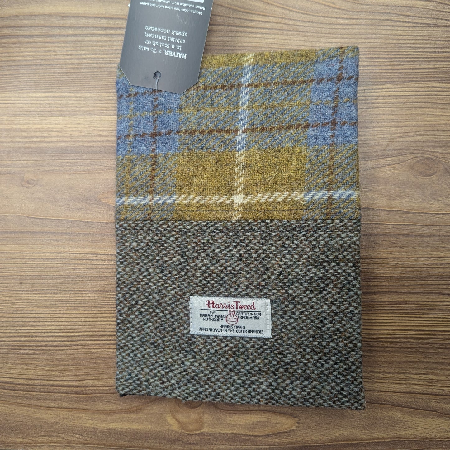 Harris Tweed Notebook - A5